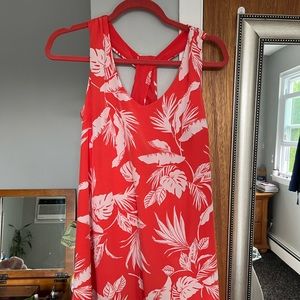 Tropical Print Sundress